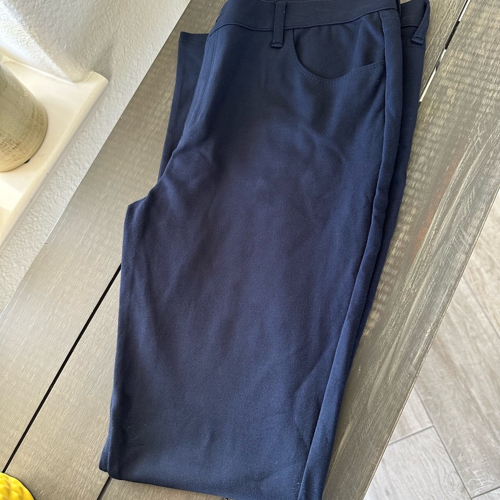 Yummy by Heather Thomson Navy Blue  EUC large